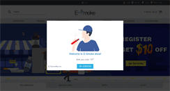 Desktop Screenshot of e-smoke.com