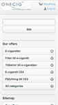 Mobile Screenshot of e-smoke.se